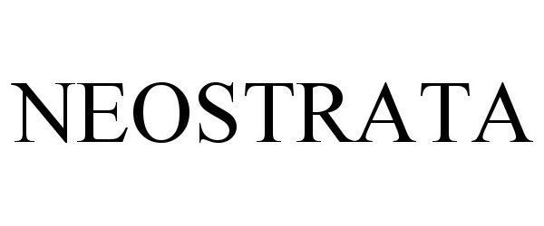 Trademark Logo NEOSTRATA