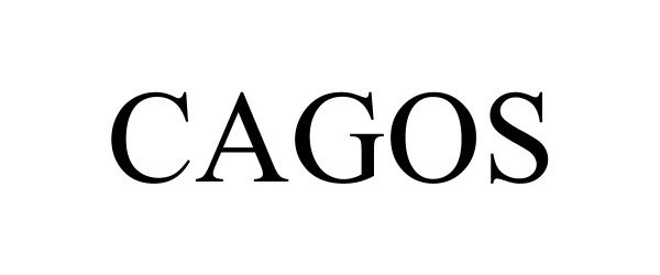 Trademark Logo CAGOS