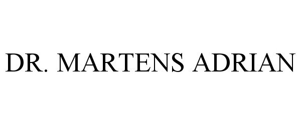 Trademark Logo DR. MARTENS ADRIAN