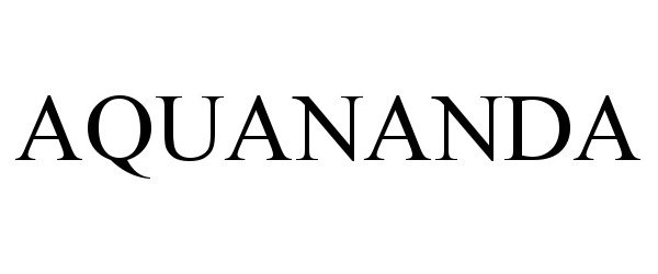  AQUANANDA