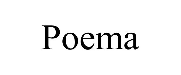 Trademark Logo POEMA