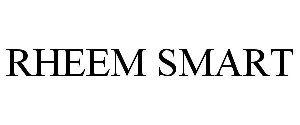 Trademark Logo RHEEM SMART