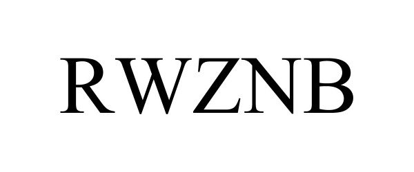 Trademark Logo RWZNB