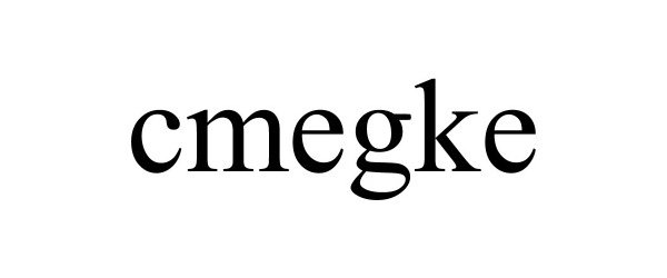 Trademark Logo CMEGKE