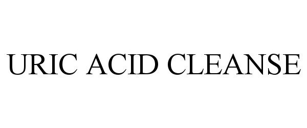  URIC ACID CLEANSE