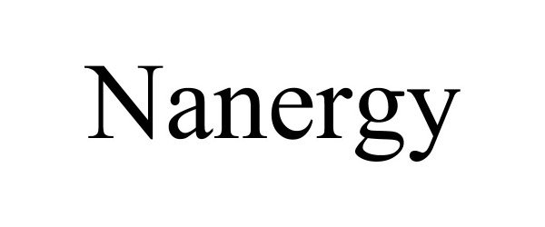 Trademark Logo NANERGY