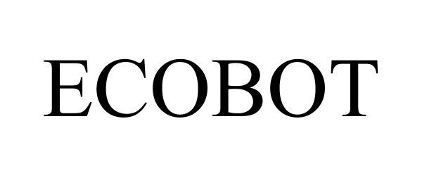 Trademark Logo ECOBOT