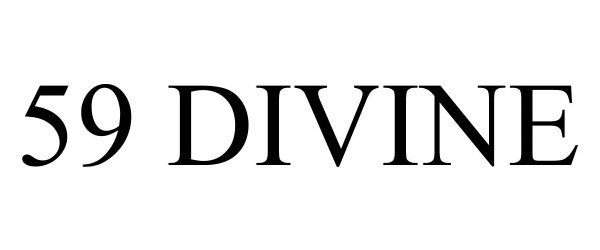 Trademark Logo 59 DIVINE