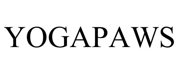 Trademark Logo YOGAPAWS