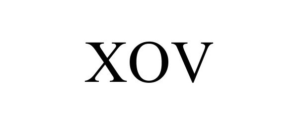 Trademark Logo XOV