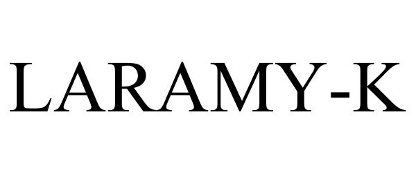 Trademark Logo LARAMY-K