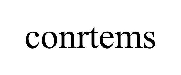 Trademark Logo CONRTEMS