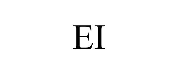Trademark Logo EI