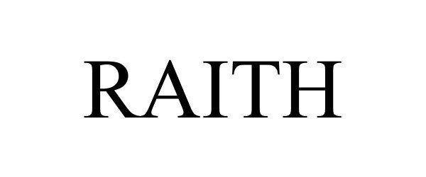 Trademark Logo RAITH