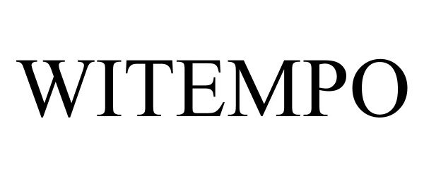 Trademark Logo WITEMPO