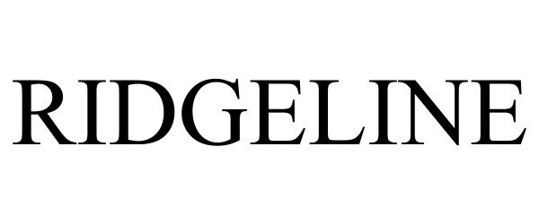 Trademark Logo RIDGELINE