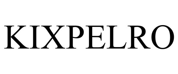 Trademark Logo KIXPELRO