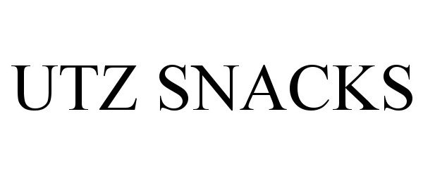  UTZ SNACKS