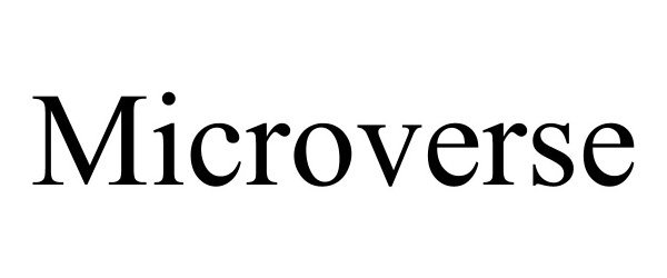 Trademark Logo MICROVERSE
