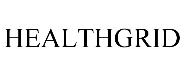 Trademark Logo HEALTHGRID