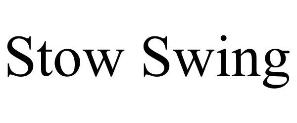 Trademark Logo STOW SWING