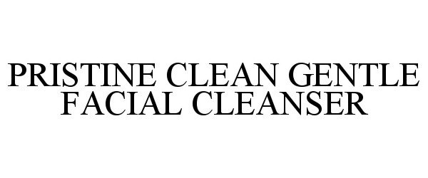  PRISTINE CLEAN GENTLE FACIAL CLEANSER