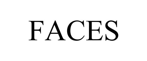 Trademark Logo FACES