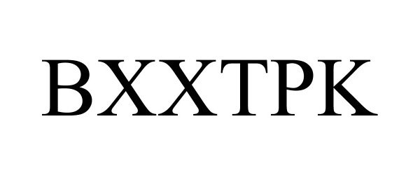  BXXTPK