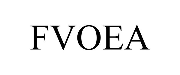 Trademark Logo FVOEA