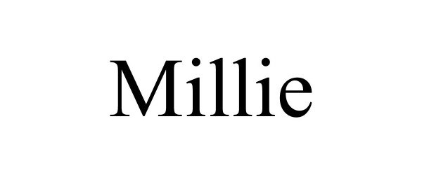 Trademark Logo MILLIE