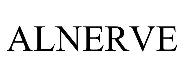 Trademark Logo ALNERVE