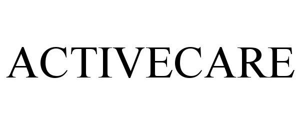 Trademark Logo ACTIVECARE
