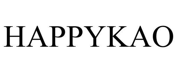 Trademark Logo HAPPYKAO