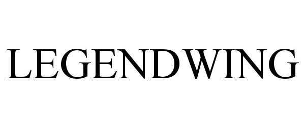 Trademark Logo LEGENDWING