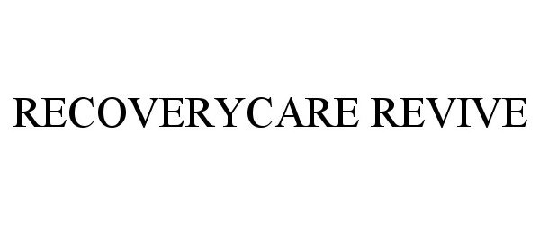  RECOVERYCARE REVIVE