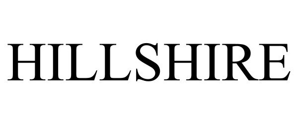 Trademark Logo HILLSHIRE