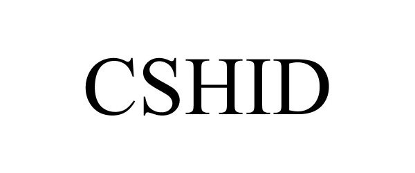 Trademark Logo CSHID
