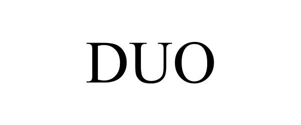 Trademark Logo DUO