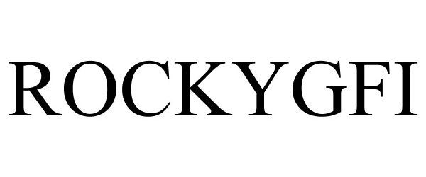 Trademark Logo ROCKYGFI