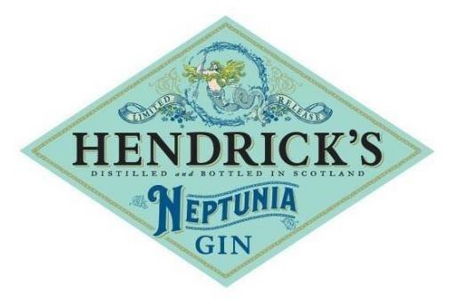  HENDRICK'S NEPTUNIA GIN DISTILLED AND BOTTLED IN SCOTLAND LIMITED RELEASE