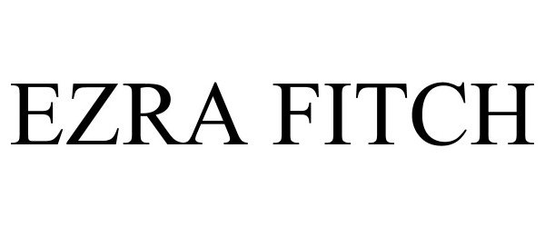 Trademark Logo EZRA FITCH
