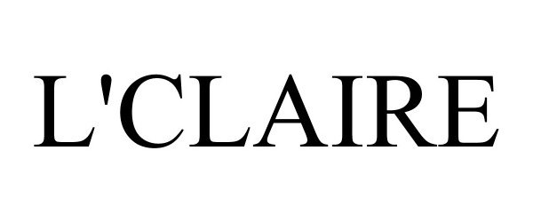Trademark Logo L'CLAIRE