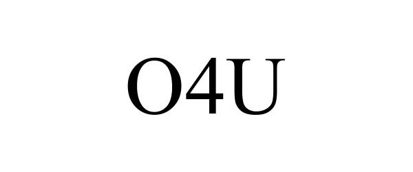 Trademark Logo O4U