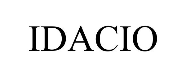 Trademark Logo IDACIO