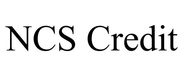 Trademark Logo NCS CREDIT