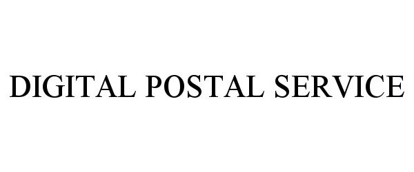  DIGITAL POSTAL SERVICE