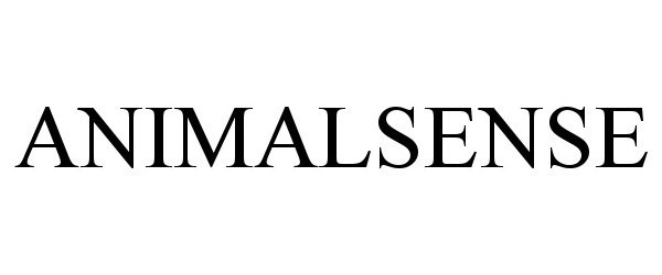 Trademark Logo ANIMALSENSE
