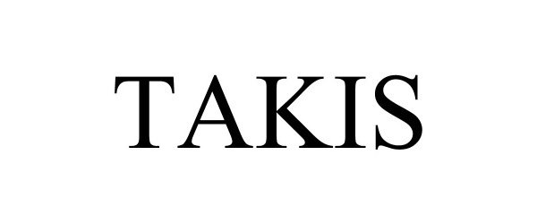 Trademark Logo TAKIS