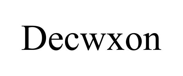  DECWXON