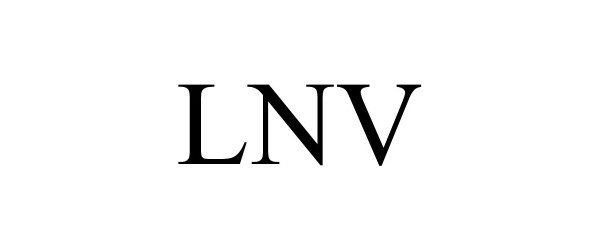 Trademark Logo LNV